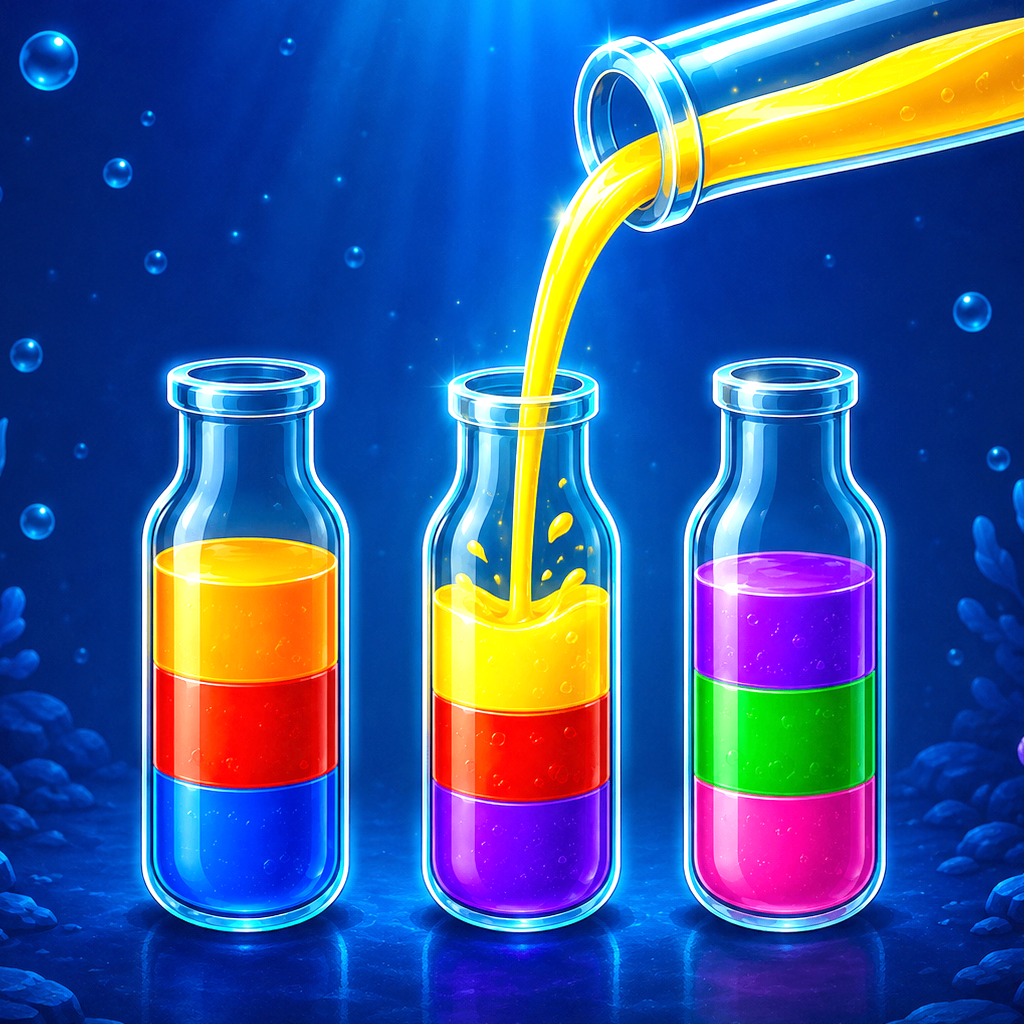 Aqua Sort Color Sorting Puzzle